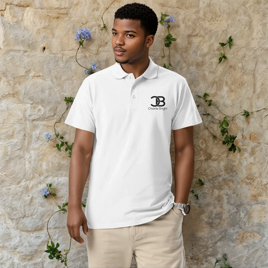 Everyday Logo Unisex pique polo shirt